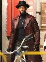 The Suicide Squad Will Smith Brown Trench Coat