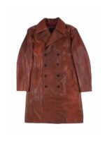 The Suicide Squad Will Smith Brown Trench Coat