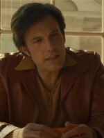 The Tender Bar Uncle Charlie Brown Leather Jacket