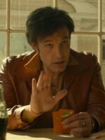 The Tender Bar Uncle Charlie Brown Leather Jacket