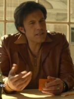 The Tender Bar Uncle Charlie Brown Leather Jacket