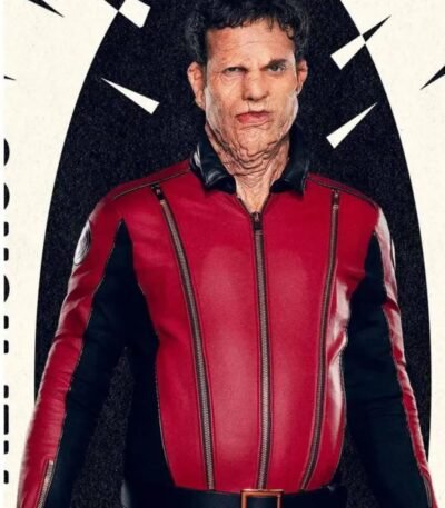 The Umbrella Academy Alphonso Red Leather Jacket