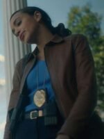 The Umbrella Academy Detective Eudora Patch Brown Jacket