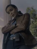 The Umbrella Academy Detective Eudora Patch Brown Jacket