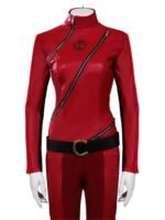 The Umbrella Academy Jayme S03 Red Leather Jacket