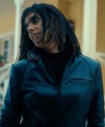 The Umbrella Academy Lila Pitts S02 Black Leather Jacket