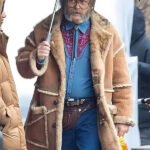 The Umbrella Academy S04 Nick Offerman Shearling Leather Coat