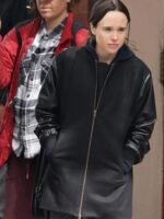 The Umbrella Academy Vanya Hargreeves Black Fleece Jacket