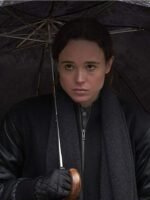 The Umbrella Academy Vanya Hargreeves Black Fleece Jacket