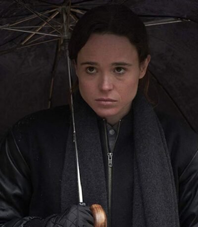 The Umbrella Academy Vanya Hargreeves Black Fleece Jacket