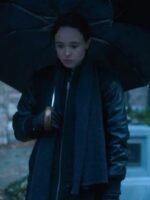 The Umbrella Academy Vanya Hargreeves Black Fleece Jacket