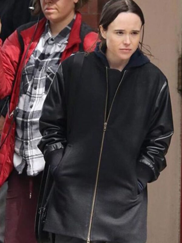 The Umbrella Academy Vanya Hargreeves Black Fleece Jacket