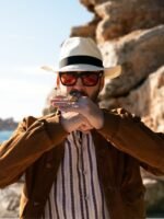 The Unbearable Weight of Massive Talent Nick Cage Brown Jacket