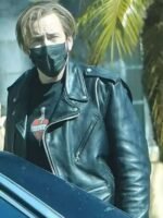 The Unbearable Weight of Massive Talent Nicolas Cage Leather Jacket