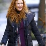 The Undoing Grace Fraser Black Puffer Coat