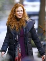 The Undoing Grace Fraser Black Puffer Coat