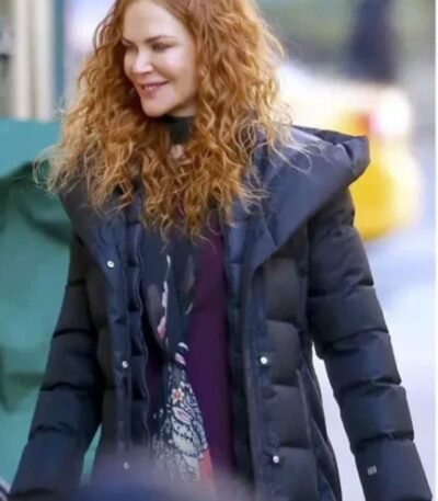 The Undoing Grace Fraser Black Puffer Coat