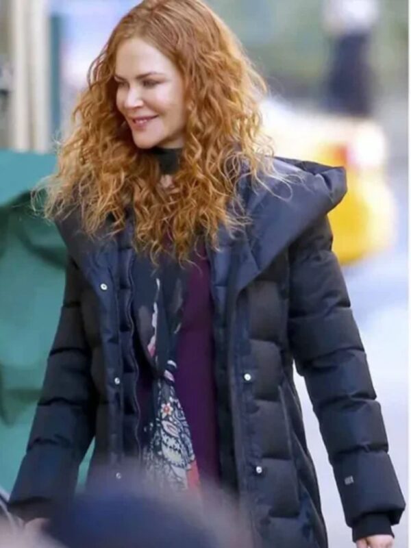 The Undoing Grace Fraser Black Puffer Coat