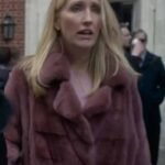 The Undoing Janel Moloney Shearling Coat