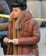 The United States vs Billie Holiday Brown Long Coat