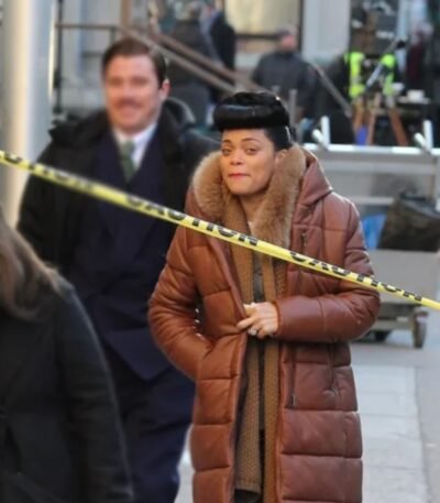 The United States vs Billie Holiday Brown Long Coat