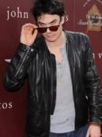 The Vampire Diaries Damon Salvatore Event Leather Jacket