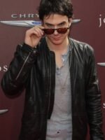 The Vampire Diaries Damon Salvatore Event Leather Jacket