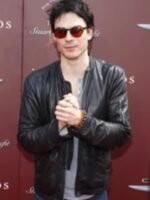The Vampire Diaries Damon Salvatore Event Leather Jacket