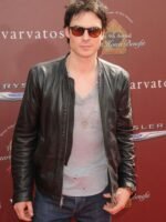 The Vampire Diaries Damon Salvatore Event Leather Jacket