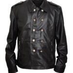 The Vampire Diaries Joseph Morgan Double Breasted Leather Jacket