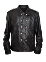 The Vampire Diaries Joseph Morgan Double Breasted Leather Jacket