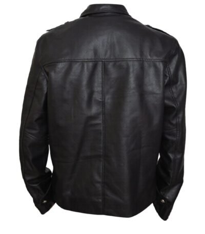 The Vampire Diaries Joseph Morgan Double Breasted Leather Jacket