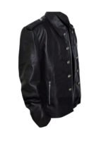 The Vampire Diaries Joseph Morgan Double Breasted Leather Jacket