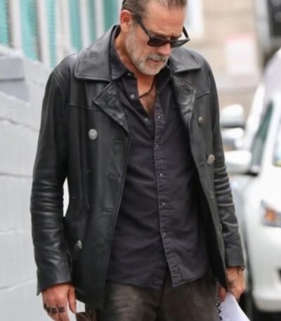 The Walking Dead 2022 Dead City Negan Smith Leather Jacket