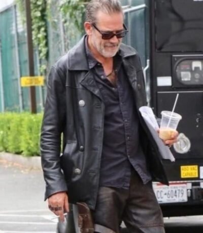 The Walking Dead 2022 Dead City Negan Smith Leather Jacket