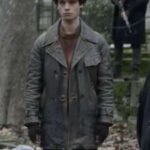 The Walking Dead Daryl Dixon Tristan Zanchi Black Leather Coat