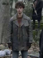 The Walking Dead Daryl Dixon Tristan Zanchi Black Leather Coat