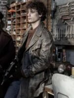 The Walking Dead Daryl Dixon Tristan Zanchi Black Leather Coat