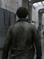 The Walking Dead Daryl Dixon Tristan Zanchi Black Leather Coat