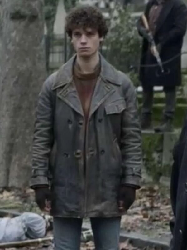 The Walking Dead Daryl Dixon Tristan Zanchi Black Leather Coat