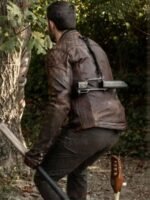 The Walking Dead Felix Brown Leather Jacket