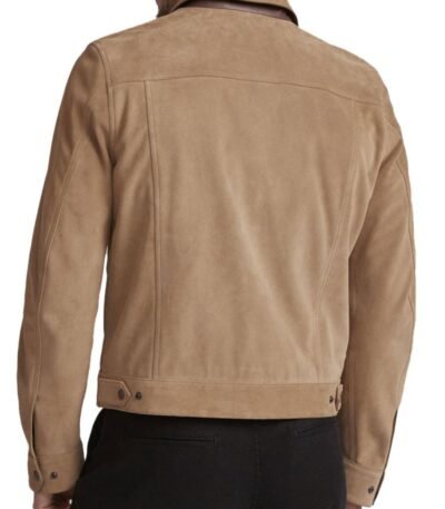 The Walking Dead Rick Grimes S09 Brown Suede Jacket