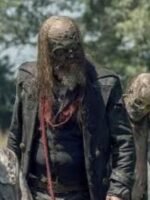 The Walking Dead S09 Ryan Hurst Black Long Leather Coat