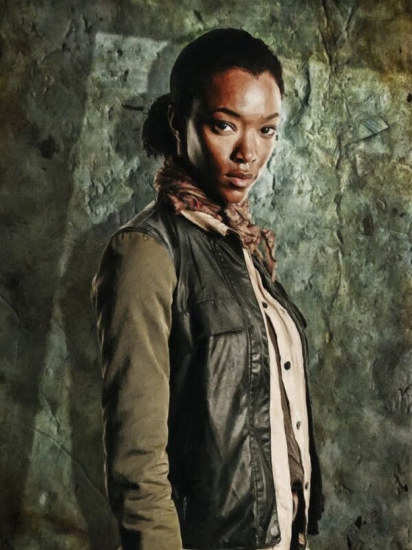 The Walking Dead Sasha Williams Leather Vest