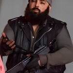 The Walking Dead Savior Guard Black Leather Vest