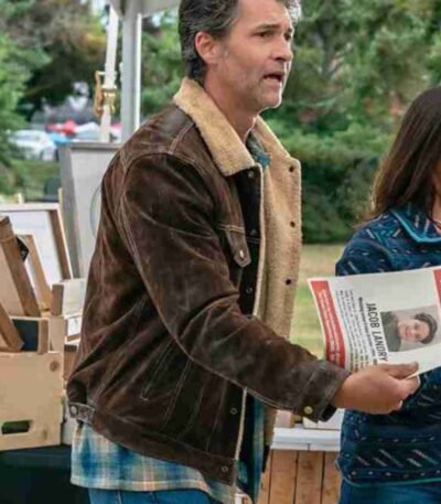 The Way Home Jefferson Brown Leather Jacket