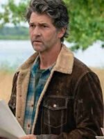 The Way Home Jefferson Brown Leather Jacket