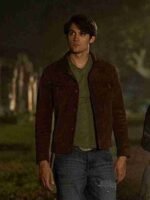 The Winchesters S1 John Winchester Brown Suede Jacket