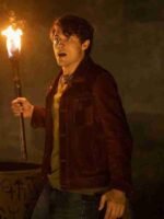 The Winchesters S1 John Winchester Brown Suede Jacket