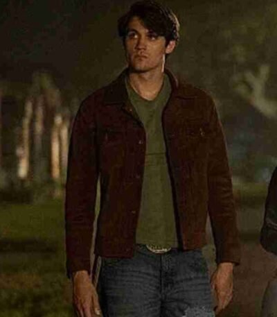 The Winchesters S1 John Winchester Brown Suede Jacket